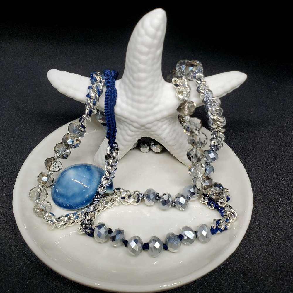 Beautiful Bead + Chain Multi-Wrap Bracelet by Chloe + Isabel